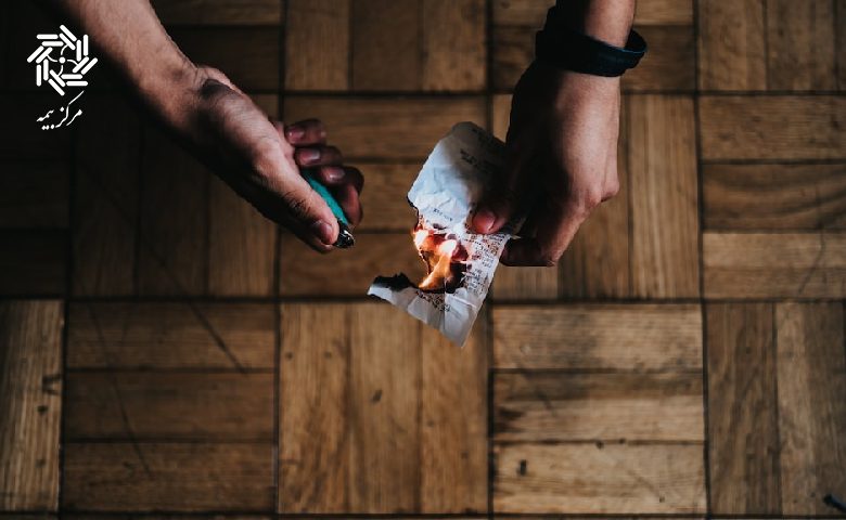 علائم آتش ‌سوزی عمدی